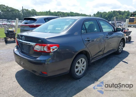 2011 Toyota Corolla Le from USA, damaged, VIN JTDBU4EE4B9138860